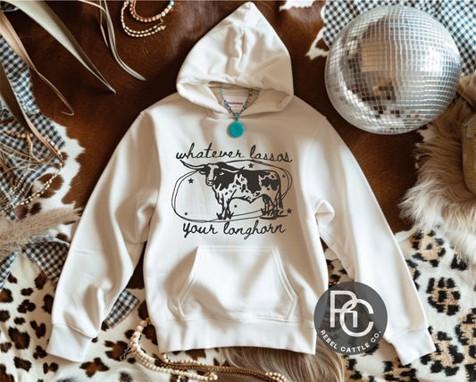 Lasso Your Longhorn Hoodie (Adult & Youth)