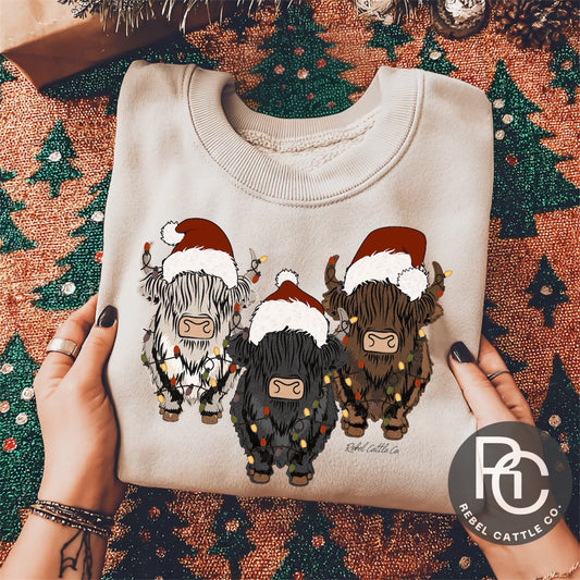 Santa Highlands Crewneck