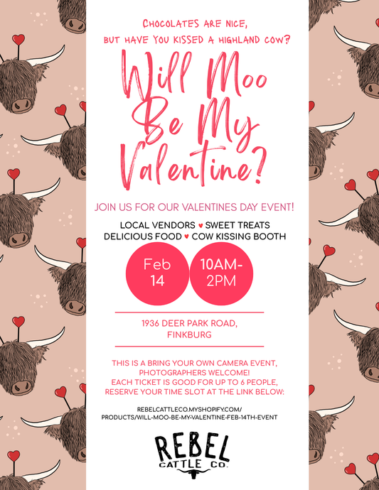 Will MOO Be My Valentine? FEB 14th EVENT