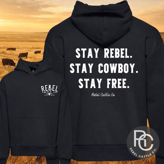 Stay Rebel Hoodie