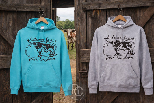 Lasso Your Longhorn Hoodie (Adult & Youth)