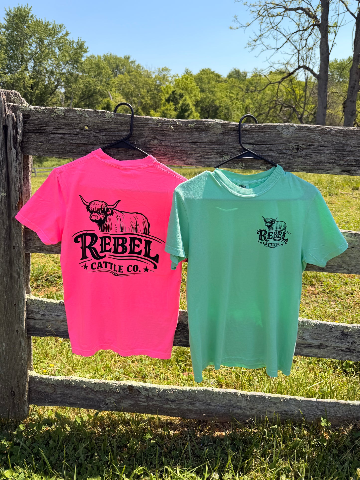 SPRING BLOOMS HIGHLAND LOGO TEES