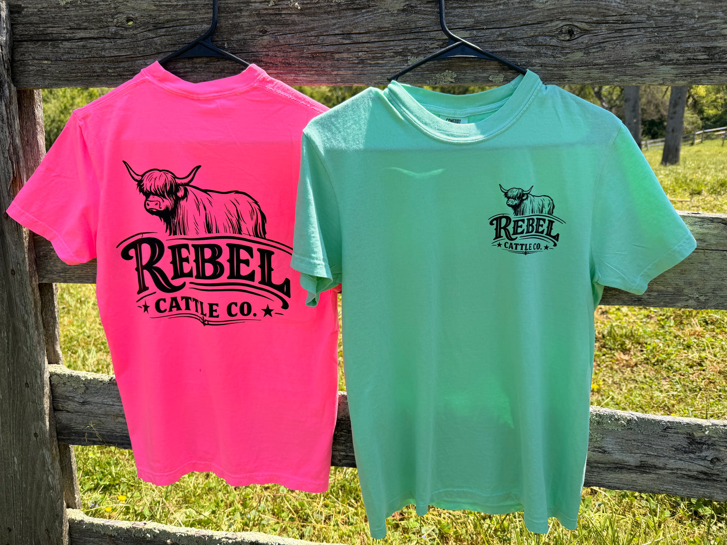 SPRING BLOOMS HIGHLAND LOGO TEES